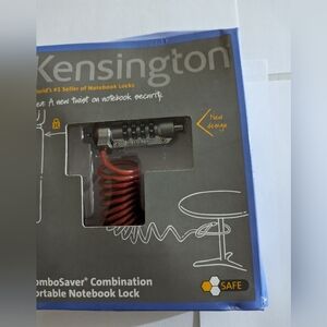 Kensington Portable Combination Notebook Lock for laptops and other devices